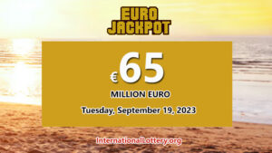 2023年9月15日：欧洲乐透（EuroJackpot）结果 – 现在的奖金是65,000,000欧元。